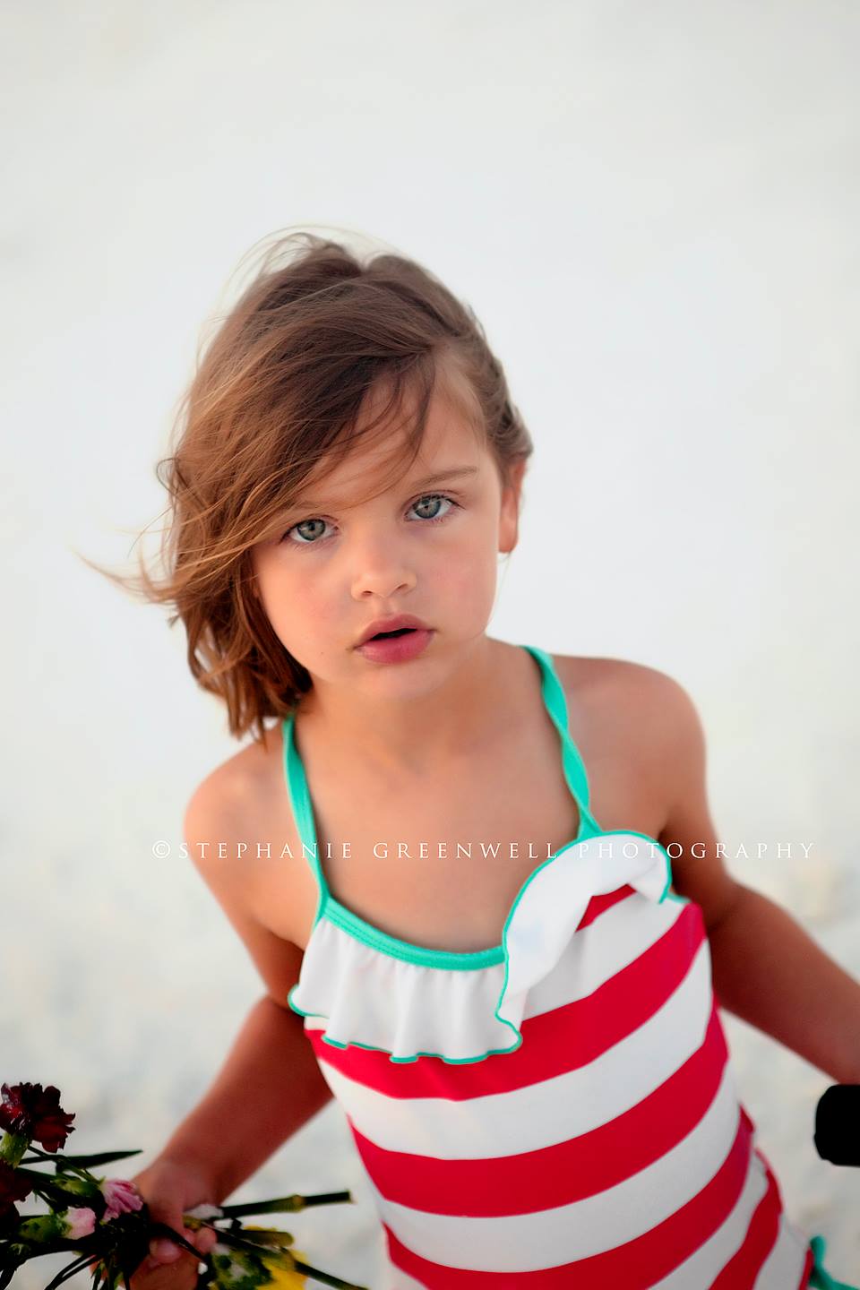 beautiful girl child sand gulf beach emerald coast destin florida stephanie greenwell photography