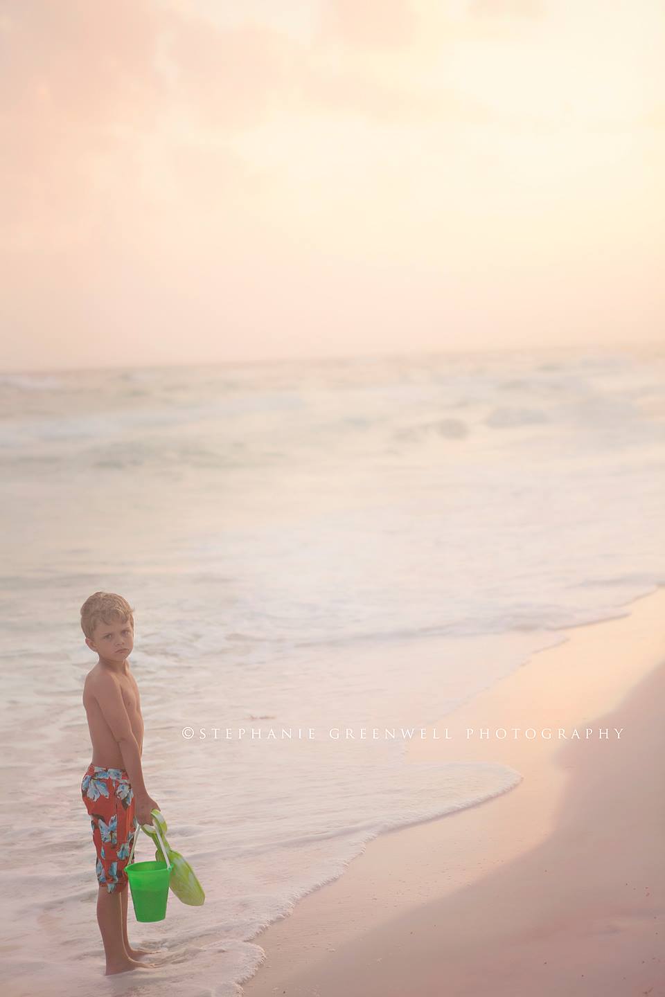 boy on gulf beach salt water air emerald coast destin florida stephanie greenwell photography