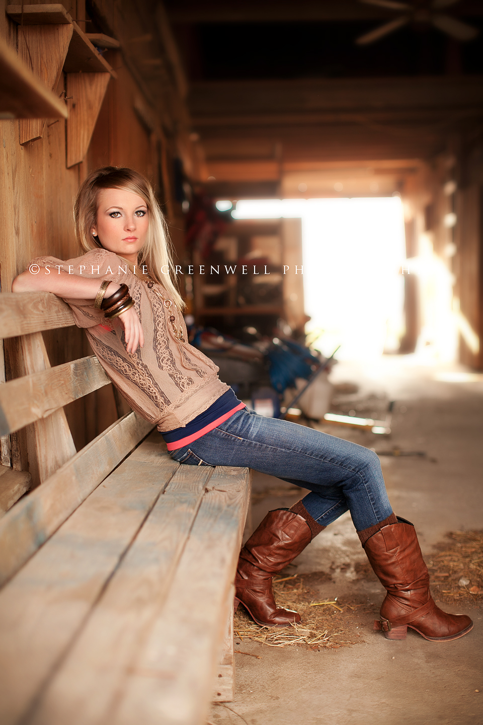 morgan castelli senior barn boots ralph lauren southeast missouri senior photographer