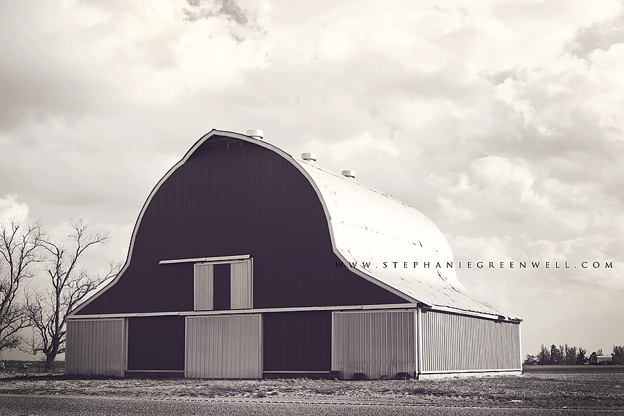 old red barn black and white hayti missouri photographer