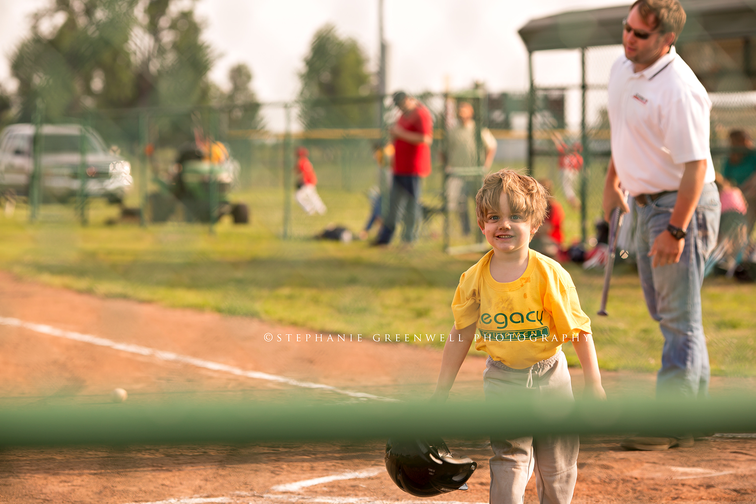 caruthersville baseball coach tee ball boy scored run southeast missouri photographer stephanie greenwell