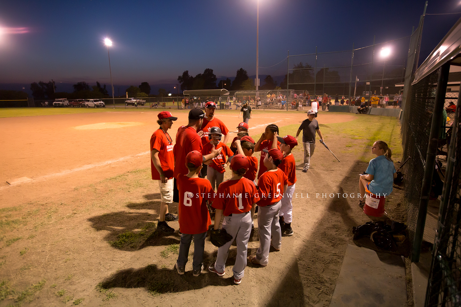 caruthersville baseball coach team meeting southeast missouri photographer stephanie greenwell