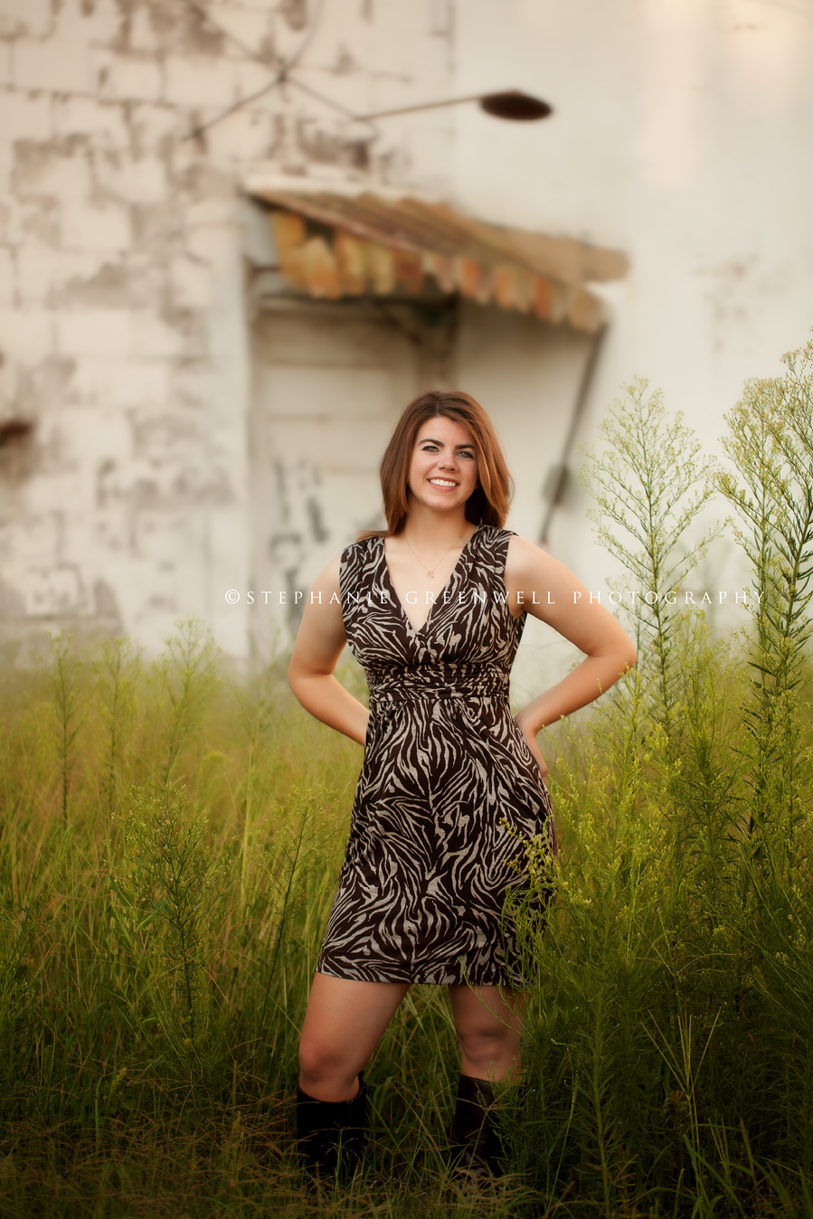 hannah baylor delta c-7 deering senior hat southeast missouri senior photographer stephanie greenwell