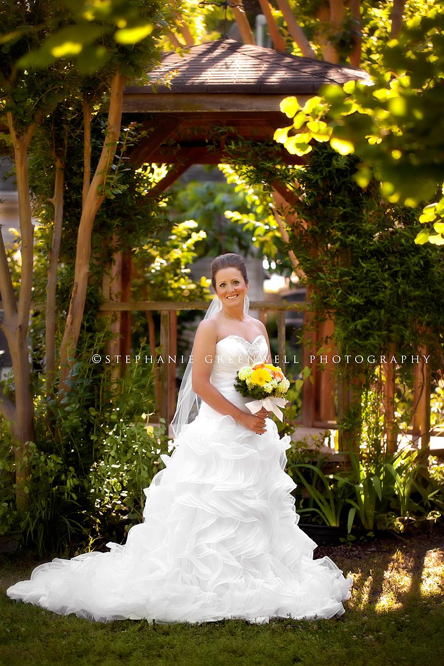 bridal field leslie cartee lannie gazebo southeast missouri wedding photographer stephanie greenwell