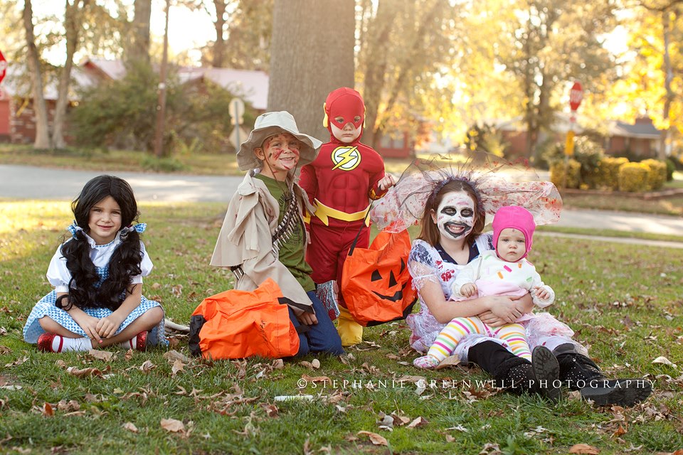 greenwell siblings halloween hayti missouri wizard of oz zombie hunter the flash