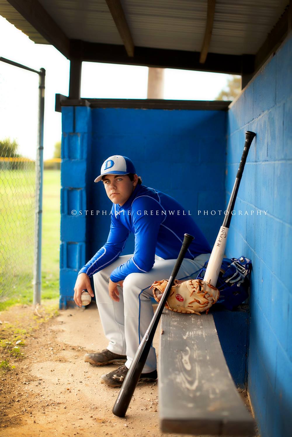 stephanie greenwell photography senior photographer baseball southeast missouri